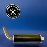 Termignoni Carbon Fiber Right Exhaust Canister Refurbish 45mm Ducati 748 916 9960