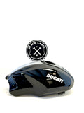 Genuine OEM Ducati Monster S4RS Fuel Petrol Gas Tank Black/Gray 58610631BG1