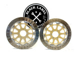 Genuine Ducati 748 996 998 Steel Carrier 320mm Brembo Front Brake Rotors Discs1