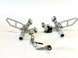 Ducati 07-13  848 EVO / 1098 / 1198 S R Woodcraft Racing Rearsets - Standard Kit7