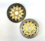 Ducati Brembo Cast Iron Full Floating Brake Rotors Discs 888 748 916 996 SP SPS10