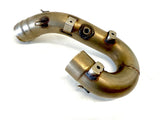 Genuine Ducati Panigale 1199 899 Exhaust Vertical Rear Header Mid Pipe 57113002C2