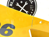 Genuine Ducati 748 996 916 Yellow Mid Fairing Cowling Left Cracked 48010391A1