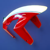 Genuine Used Ducati 749 999 S Front Fender Mudguard Red White Stripe 56430421A0