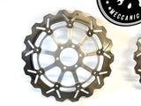Ducati 748 996 998 ST3 916 S4R S4 320mm Braking Front Brake Wave Rotors Discs5