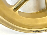 Genuine Ducati Marchesini Magnesium Rear Wheel 5 Spoke Gold Has Paint Chips6
