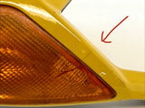 Ducati 749 749S 999 999R Yellow Front Right Turn Signal Mirror 5320091AB Damage2