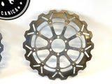 Ducati 748 996 998 ST3 916 S4R S4 320mm Braking Front Brake Wave Rotors Discs3