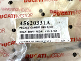 New Genuine OEM Ducati 749 999 Left Gear Shift Lever Shifter Pedal 45610561A8