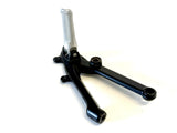 Genuine Ducati 23 Panigale V4S BLK Left Rearset Peg Bracket & Footpeg 82433461A3