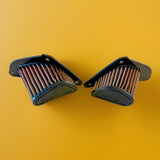 Genuine Ducati DNA 749 999 Racing Hi Flow Air Filters Used Replaces 9790001650