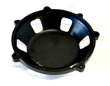 Genuine Rockwell Cycles Black Billet Anodized Ducati Clutch Cover Fits 91-144