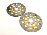 Genuine Ducati 748 916 900ss Steel Carrier 320mm Brembo Front Brake Rotors Discs4