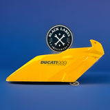 Genuine Used Ducati Superbike 749 999 Upper Half Fairing Right Yellow 48011811AB0