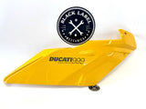Genuine Used Ducati Superbike 749 999 Upper Half Fairing Right Yellow 48011811AB1