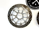 Ducati Brembo Used OEM Front Brake Discs Rotors Pair 03-07 999 749R S 49240751A2