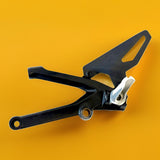 Genuine Ducati Panigale V4S BLK Left Rearset Footpeg Bracket & Footpeg 82433461A0
