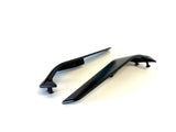 15-19 Genuine Rizoma Ducati 959 1299 Panigale Stealth Mirrors Black Pair BSS042B2
