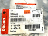Genuine Ducati Performance 41T 1000SS 800SS Aluminum Rear Sprocket 968365AAA 5257