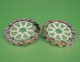 Ducati 748 996 998 ST3 916 S4R S4 320mm Braking Front Brake Wave Rotors Discs0