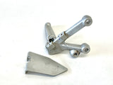 Genuine Ducati 03-07 749-999 Left Foot Peg & Holder Plate Heel Guard 82410841A5