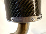 Termignoni Carbon Fiber Right Exhaust Canister Refurbish 45mm Ducati 748 916 9963