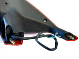 Ducati 749 749S 999 999R Red Front Right Turn Signal Mirror 5320091AA Damaged7