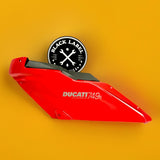 Genuine Ducati Superbike 749s 04-06 Upper Half Fairing Left Red 48110251AA0