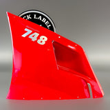Genuine OEM Ducati 996 748 916 Red Mid Fairing Cowling Left 48010391A0
