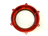 New Evotech Red Billet Clutch Cover See Through Panigale V4 2018 +up CM-08-02/CR8