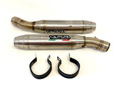 Used Ducati 848 2007-13 GPR Deeptone Inox Pair Homologated slip-on exhaust2