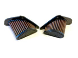 Genuine Ducati DNA 749 999 Racing Hi Flow Air Filters Used Replaces 9790001651