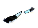 15-19 Genuine Rizoma Ducati 959 1299 Panigale Stealth Mirrors Black Pair BSS042B6