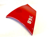 Genuine Red Ducati 748 Upper  Mid Fairing Cowling Right 4801A761AA Refurbished6