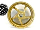 Genuine Ducati Marchesini Magnesium Rear Wheel 5 Spoke Gold Has Paint Chips2