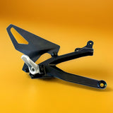 Genuine Ducati Panigale V4S Black Right Rearset Bracket, Footpeg 82433471A0