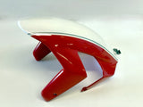 Genuine Used Ducati 749 999 S Front Fender Mudguard Red White Stripe 56430421A2