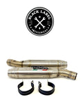 Used Ducati 848 2007-13 GPR Deeptone Inox Pair Homologated slip-on exhaust1