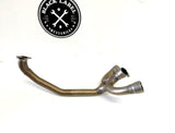 Ducati Monster S4 916 Horizontal Exhaust Manifold Header Pipe 57010391A ZDM-M201