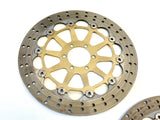 Genuine Ducati 748 996 998 Steel Carrier 320mm Brembo Front Brake Rotors Discs8