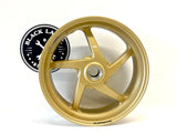 Genuine Ducati Marchesini Magnesium Rear Wheel 5 Spoke Gold Has Paint Chips1