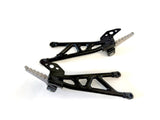 Genuine Ducati Hypermotard 698 Mono Passenger Footpeg Brackets & Pegs Set Pair5