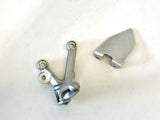 Genuine Ducati 03-07 749-999 Left Foot Peg & Holder Plate Heel Guard 82410841A3