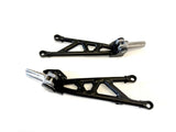 Genuine Ducati Hypermotard 698 Mono Passenger Footpeg Brackets & Pegs Set Pair2