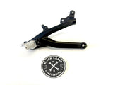 Genuine Ducati Panigale V4 Right Rearset Bracket Footpeg 82433471A No Heel Guard1