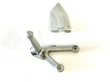Genuine Ducati 03-07 749-999 Right Foot Peg & Holder Plate Heel Guard 82410831A1