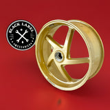 Genuine Ducati Marchesini Magnesium Rear Wheel 5 Spoke Gold Has Paint Chips0