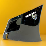 Genuine Ducati 996 748 Black  Mid Fairing Cowling Right 48010401A Needs Repaint0