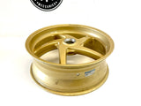 Genuine Ducati Marchesini Magnesium Rear Wheel 5 Spoke Gold Has Paint Chips7