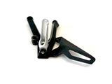 Genuine Ducati Panigale V4S BLK Left Rearset Footpeg Bracket & Footpeg 82433461A6